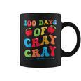 100 Days Of Cray Cray Apples And Books Graphic Print Coffee Mug