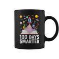 100th Day Of School 100 Days Smarter Books Space Astronaut Graphic Print Coffee Mug