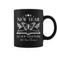 12 New Chapters 365 New Chances Book Reading 2026 New Year Graphic Print Coffee Mug