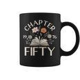 1976 Chapter Fifty 50th Birthday Decorations Wildflower Book Graphic Print Coffee Mug 1976 Chapter Fifty 50th Birthday Decorations Wildflower Book Graphic Print Coffee Mug