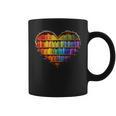 3D Bookshelf Graphic Print Coffee Mug