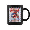 4th Of July Patriotic Read Blue Books Men Women Kid Graphic Print Coffee Mug