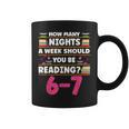 6 7 Meme Book Lover Teachers Bookish Men Women Kids Graphic Print Coffee Mug