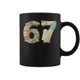 67 Book Stack Literary Adventure Reader Graphic Print Coffee Mug