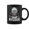 6th Grade Back To School Panda Book Reader Teacher Heart Graphic Print Coffee Mug 6th Grade Back To School Panda Book Reader Teacher Heart Graphic Print Coffee Mug