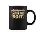 Abibliophobia Book Lover Humor Reading Novelty Graphic Print Coffee Mug