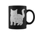Adult Coloring Book CAT Mandala Flowers T-Shirt Graphic Print Coffee Mug Adult Coloring Book CAT Mandala Flowers T-Shirt Graphic Print Coffee Mug