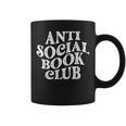 Anti Social Book Club Book Lover Reading Bookworm Reader Graphic Print Coffee Mug Anti Social Book Club Book Lover Reading Bookworm Reader Graphic Print Coffee Mug