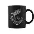 Antique Book With Feather Pen Graphic Print Coffee Mug