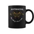 Antisocial Book Club Introvert Booklovers For Readers Graphic Print Coffee Mug Antisocial Book Club Introvert Booklovers For Readers Graphic Print Coffee Mug