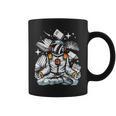 Astronaut Reader Books Lover Book Reading Nerd Literature Graphic Print Coffee Mug