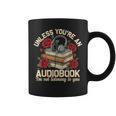 Audiobook For Book & Reading Lover Women Graphic Print Coffee Mug Audiobook For Book & Reading Lover Women Graphic Print Coffee Mug