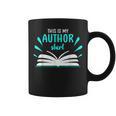 This Is My Author Shirt Write Book Graphic Print Coffee Mug