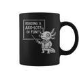 Axolotl Reading Is AXO-Lots Of Fun Book Lover Graphic Print Coffee Mug