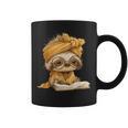 Baby Sloth Open Book Reading Animal Lover Graphic Portrait Graphic Print Coffee Mug Baby Sloth Open Book Reading Animal Lover Graphic Portrait Graphic Print Coffee Mug