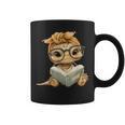 Baby Turtle Open Book Reading Animal Lover Graphic Portrait Graphic Print Coffee Mug Baby Turtle Open Book Reading Animal Lover Graphic Portrait Graphic Print Coffee Mug