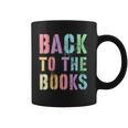 BACK TO THE BOOKS Happy First Day School Future Grads Graphic Print Coffee Mug