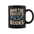 Ban The Fascists Save The Books Librarians Protest Book Bans Graphic Print Coffee Mug