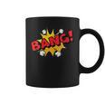 BANG Comic Book Cartoon Pop Art Vintage Graphic Print Coffee Mug