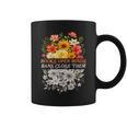 Banned Book Reading Lover Books Open Minds Bans Close Them Graphic Print Coffee Mug