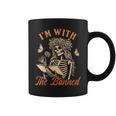 Banned Book Reading Squad Bookish I'm With The Banned Graphic Print Coffee Mug
