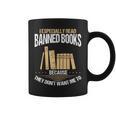 Banned Book Set Book Lover Banned Book List Librarian Graphic Print Coffee Mug