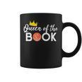 Basketball Scorebook Keeper Tshirt Scoring Queen Of The Book Graphic Print Coffee Mug