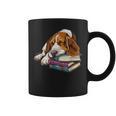 Basset Hound Books Dog Breed Graphic Graphic Print Coffee Mug