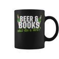 Beer & Books What Else Is There T-Shirt Graphic Print Coffee Mug Beer & Books What Else Is There T-Shirt Graphic Print Coffee Mug