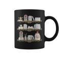 Belle Inspired Book Shelf Art Rose Book Lover For Women Graphic Print Coffee Mug
