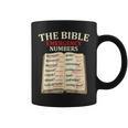 The Bible Book Of Emergency Numbers Religious Christian Graphic Print Coffee Mug
