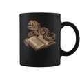 Boa Constrictor Reading A Book Graphic Print Coffee Mug Boa Constrictor Reading A Book Graphic Print Coffee Mug