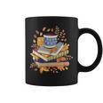 Book & Autumn Fall Lover Bookworm Hello Fall Bookish Reading Graphic Print Coffee Mug
