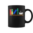 Book Books Shelf Coffee Reading Hobby Graphic Print Coffee Mug