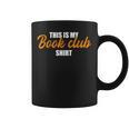 This Is My Book Club Graphic Print Coffee Mug