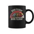 Book Clubin' Retro 70s Style Book Club Reader Graphic Graphic Print Coffee Mug