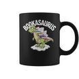 Book Dinosaur T-Rex Bookworm Dino Book Reading Graphic Print Coffee Mug