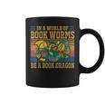 Book Dragon Kids Bookworm Graphic Print Coffee Mug