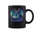 Book Dragon Reading Lover Graphic Print Coffee Mug