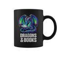 Book Dragons And Books Reading Lover Graphic Print Coffee Mug Book Dragons And Books Reading Lover Graphic Print Coffee Mug