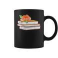 Book Flower Graphic Print Coffee Mug