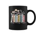Book Flower Marriage Family Therapist Counseling Therapy Graphic Print Coffee Mug
