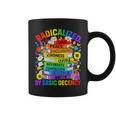 Book Flower Radicalized By Basic Decency Feminist LGBT Gay Graphic Print Coffee Mug Book Flower Radicalized By Basic Decency Feminist LGBT Gay Graphic Print Coffee Mug