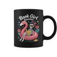 Book Girl Summer Skeleton Reading Books Lovers Beach Graphic Print Coffee Mug