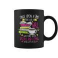 Book Lover & Coffee Reader Reading Quote Women & Girls Graphic Print Coffee Mug