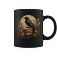 Book Lover Ideas Raven Reading Book Occult Crow Graphic Print Coffee Mug Book Lover Ideas Raven Reading Book Occult Crow Graphic Print Coffee Mug
