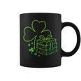 Book Lover St Patrick Day Librarian Teacher St Paddys Graphic Print Coffee Mug
