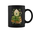 Book Lover St Patricks Day Teacher Cosy Librarycore Graphic Print Coffee Mug