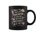 Book Lover Tomorrow Quote Anne Shirley Graphic Print Coffee Mug Book Lover Tomorrow Quote Anne Shirley Graphic Print Coffee Mug