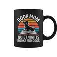 Book Mom Quiet Nights Books And Dogs Graphic Print Coffee Mug Book Mom Quiet Nights Books And Dogs Graphic Print Coffee Mug
